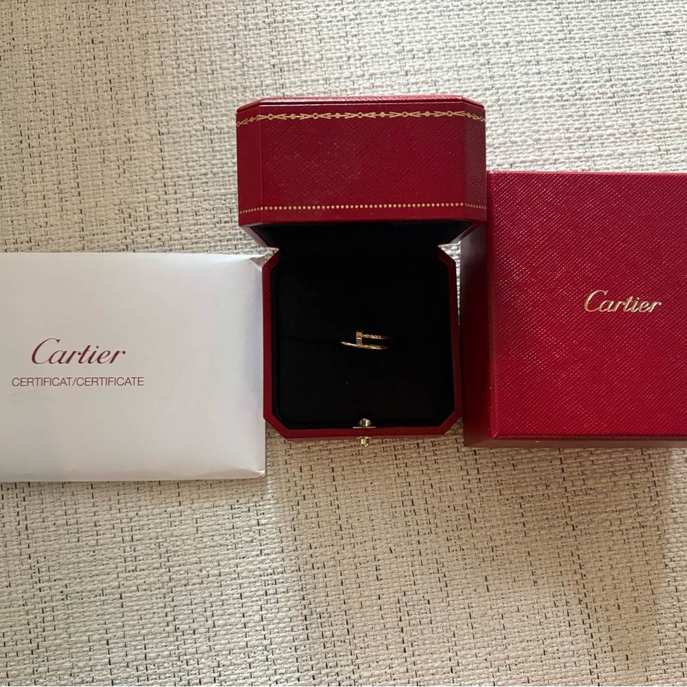 Cartier juste un clou ring, small model